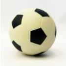 צעצוע לכלב - כדור ספוג מלא בצורת כדורגל