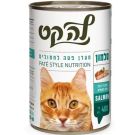 La Cat לה קט 400 גרם מזון מזון רטוב לחתולים בוגרים בטעם סלמון