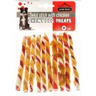 מקלון עם שני צבעים בציפוי עוף