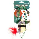 צעצוע לחתול - ציפור לתלייה מהמשקוף