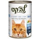 La Cat לה קט 400 גרם מזון מזון רטוב לחתולים בוגרים בטעם דגים