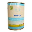 Techni-Cal טכניקל 400 גר' מזון מזון רטוב (שימורים) לכלבים בוגרים (מרקם פטה הודו וברווז)