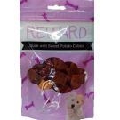 Reward ריוורד 100 גרם חטיף לכלבים קוביות ברווז ובטטה