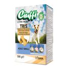 Ciuffi צ'יופי 500 גרם חטיף ביסקוויט לכלבים (טריס)