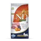 N&D אן די 7 ק"ג מזון יבש ללא דגנים לכלבים בוגרים כבש ודלעת (מיני)