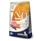 N&D אן די 2.5 ק"ג מזון יבש מופחת דגנים לכלבים גורים כבש ואוכמניות (מיני)