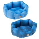 ferplast פרפלסט מיטת בד כותנה לכלבים וחתולים מגזע קטן (דומינו 50 סמול)