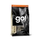 Go גו 3.7 ק"ג מזון יבש ללא דגנים לחתולים בוגרים בטעם כבש וחזיר (קרניבור)