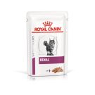 Royal canin רויאל קנין 85 גרם מזון רפואי מזון רטוב (פאוץ') לחתול לתמיכה בתפקוד הכליות (רנאל)