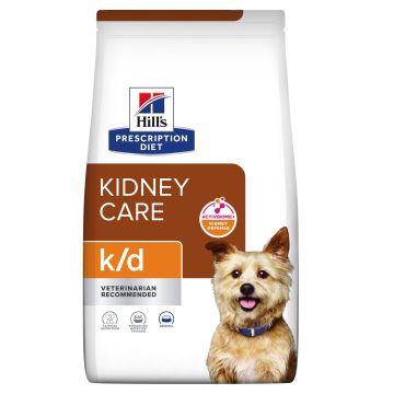 Hill's Prescription Diet הילס פרסקריפשן דיאט 4 ק"ג מזון יבש רפואי לכלבים (קיי/די)