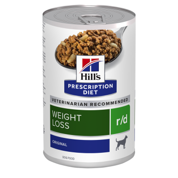 Hill's Prescription Diet הילס פרסקריפשן דיאט 350 גרם מזון מזון רטוב (שימור) רפואי לכלבים (אר/די)