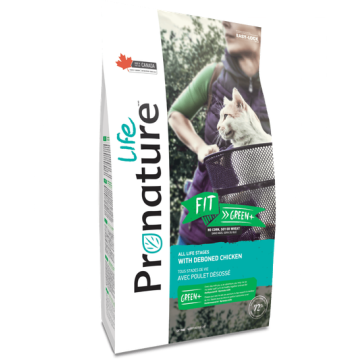 Pronature פרונייצ'ר 5 ק"ג מזון יבש לחתולים בוגרים בטעם עוף (פיט גרין)