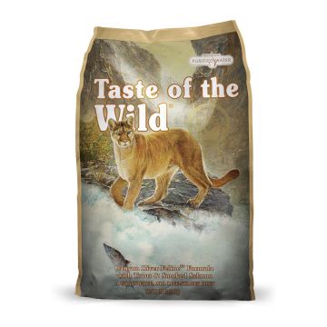 Taste of the Wild טייסט אוף דה ווילד 6.6 ק"ג מזון יבש ללא דגנים לחתולים בוגרים בטעם פורל וסלמון מעושן (קניון - דגים)