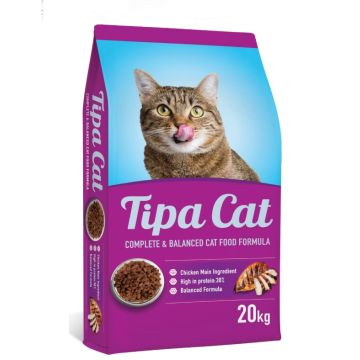 Tipa cat טיפה קט 20 ק"ג מזון יבש לחתולים בוגרים