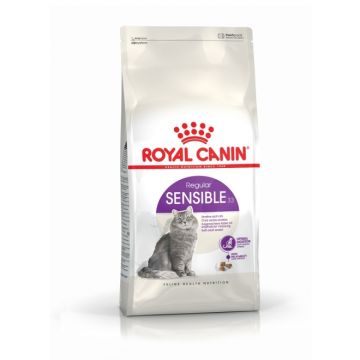 Royal Canin רויאל קנין 4 ק"ג מזון יבש לחתול (סנסיבל)