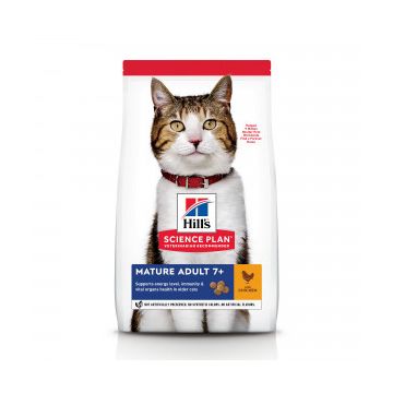 Hill's Science Plan הילס סאינס פלן 3 ק"ג מזון יבש לחתולים מבוגרים (מאצ'ור)