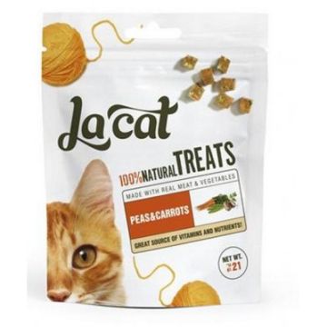 חטיף לה קט אפונה וגזר 21 גרם