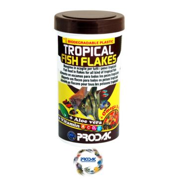 Prodac פרודאק 200 גרם מזון לדגים טרופיים (טרופיקל פיש פלייקס)