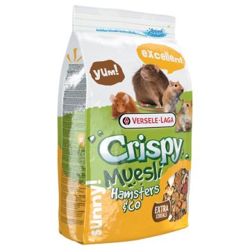 Crispy Muesli קריספי מוזלי 5.5 ק"ג תערובת מזון לאוגרים
