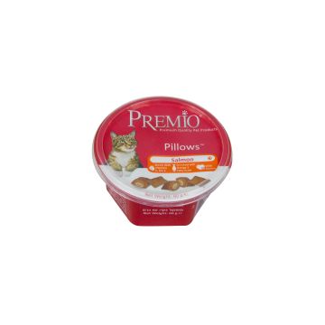 Premio Pillow - פרמיו 60 גרם חטיף כריות לחתולי בית בטעם סלמון