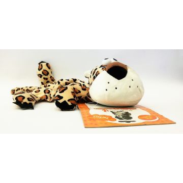 צעצוע לכלב - בובת משחק מבד בצורת נמר