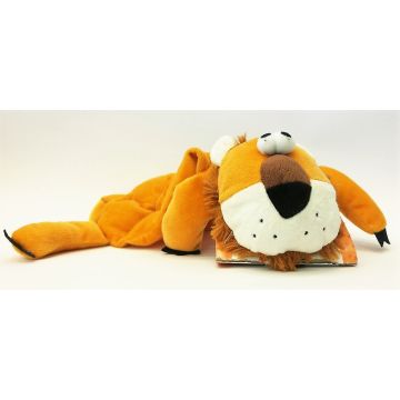 צעצוע לכלב - בובת משחק מבד בצורת אריה