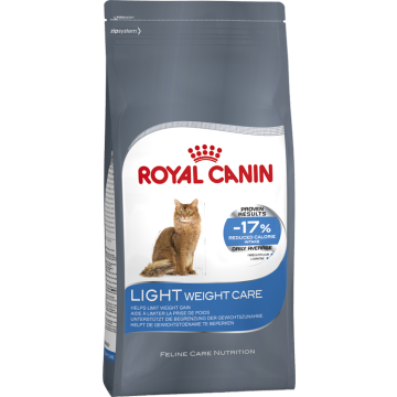 Royal Canin רויאל קנין 8 ק"ג מזון יבש לחתולים בוגרים הסובלים מעודף משקל (לייט קייר)