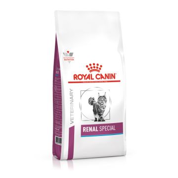 Royal Canin רויאל קנין 4 ק"ג מזון רפואי יבש לחתולים בוגרים לתמיכה בתפקוד כליות וכבד (רנאל ספיישל)