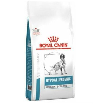 Royal Canin רויאל קנין 7 ק"ג מזון רפואי יבש לכלבים בוגרים דל קלוריות להפחתת אי סבילות חומרי גלם ורכיבי תזונה (היפואלרג'ניק דל קלוריות)