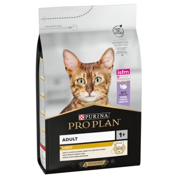 ProPlan פרופלאן 3 ק"ג מזון יבש לחתולים בוגרים מופחת קלוריות (לייט)