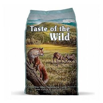 Taste of the Wild טייסט אוף דה ווילד 2 ק"ג מזון יבש ללא דגנים לכלבים בוגרים בטעם צבי ועדשים (פיין פורסט)