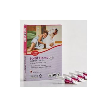 Solano סולאנו סולטיף אמפולות להדברה לכלבים L