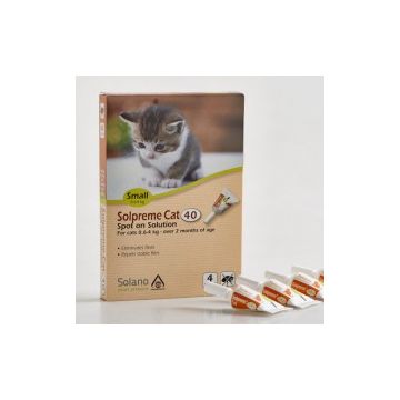 Solano סולאנו סולפרים אמפולות להדברה לחתולים S