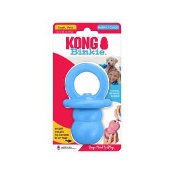 Kong קונג - משחק מוצץ לכלב גור מגזע קטן S