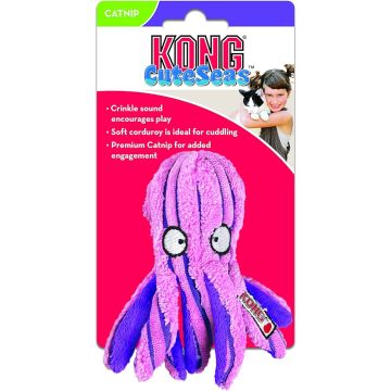 Kong קונג - צעצוע בובת תמנון לחתול