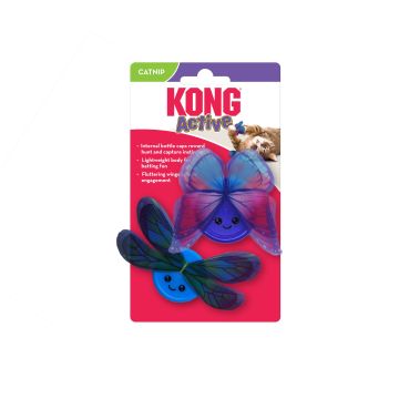 Kong קונג 2 יחידות משחק אקטיב עם מילוי קטניפ לחתול