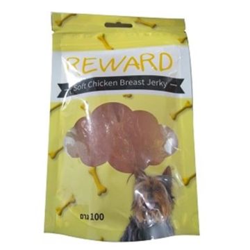 Reward ריוורד 100 גרם חטיף חזה עוף לכלב