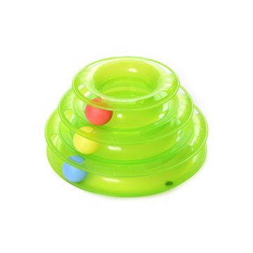 משחק לחתול קומות וכדורים