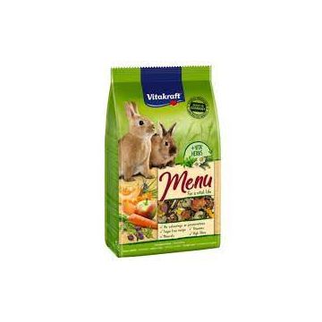 Vitakraft Menu ויטקראפט מניו 3 ק"ג תערובת מזון פרמיום לארנבים