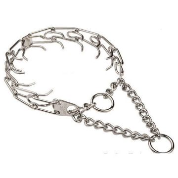 HS אייץ אס קולר לכלב - חנק דוקרני  לכלב גדול