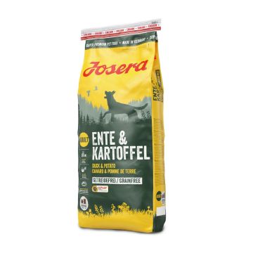 Josera ג'וסרה 12.5 ק"ג מזון יבש ללא דגנים לכלבים בוגרים ברווז ותפוח אדמה