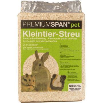 מצע נסורת דחוסה למכרסמים 60 ליטר