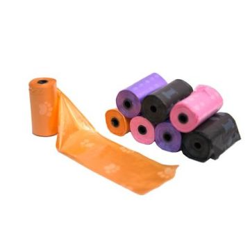 גליל מילוי שקיות איסוף צרכים לכלב - 8 יחידות בחבילה