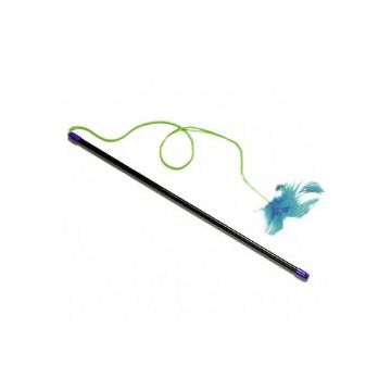 משחק חכה עם נוצה לחתולים