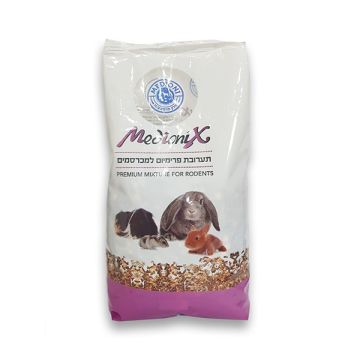 מדיוניקס 20 ק"ג מזון מועשר למכרסמים