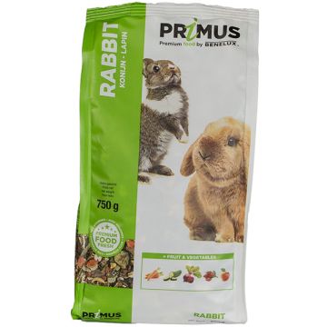 BENELUX בנלוקס 0.75 ק"ג מזון לארנבים (פרימוס)