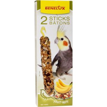 BENELUX בנלוקס חטיף זרעים לפרקיטים עם אגוזים ופירות