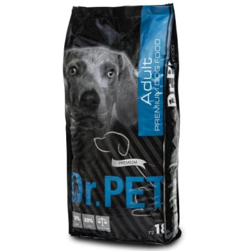 DR PET ד"ר פט 18 ק"ג מזון יבש לכלבים בוגרים