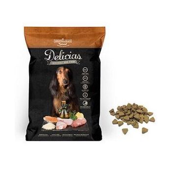 Delicias דלישס 1500 גרם חטיף אילוף / מזון מלא חצי לח רך לכלב (רך דוג)