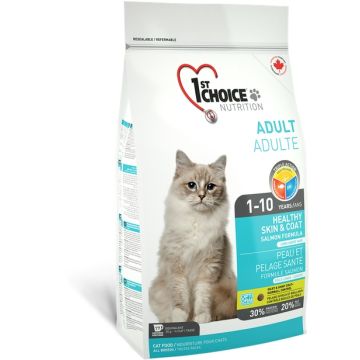 First Choice פירסט צ'ויס 10 ק"ג מזון יבש לחתולים בוגרים (הלט'י סקין & קואוט)